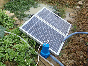 太阳能小型直流抽水系统
